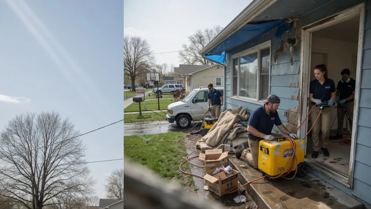 Basement Flood Cleanup in Thornton, IA near me